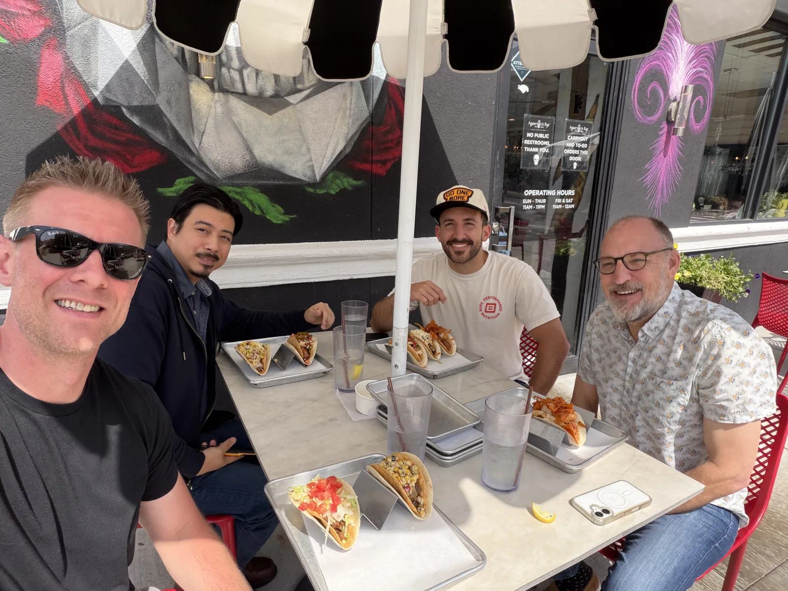 The EmpathEQ team: Alex von Rosenberg, Jon Monahan, Lucas Consoli, and Allen de la Cruz